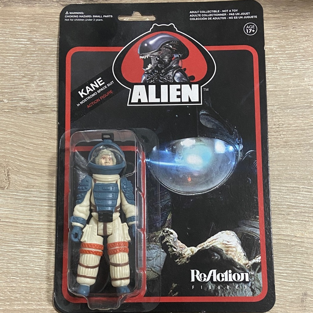 2013 Funko ReAction Figures Alien KANE Action Figure 3.75"